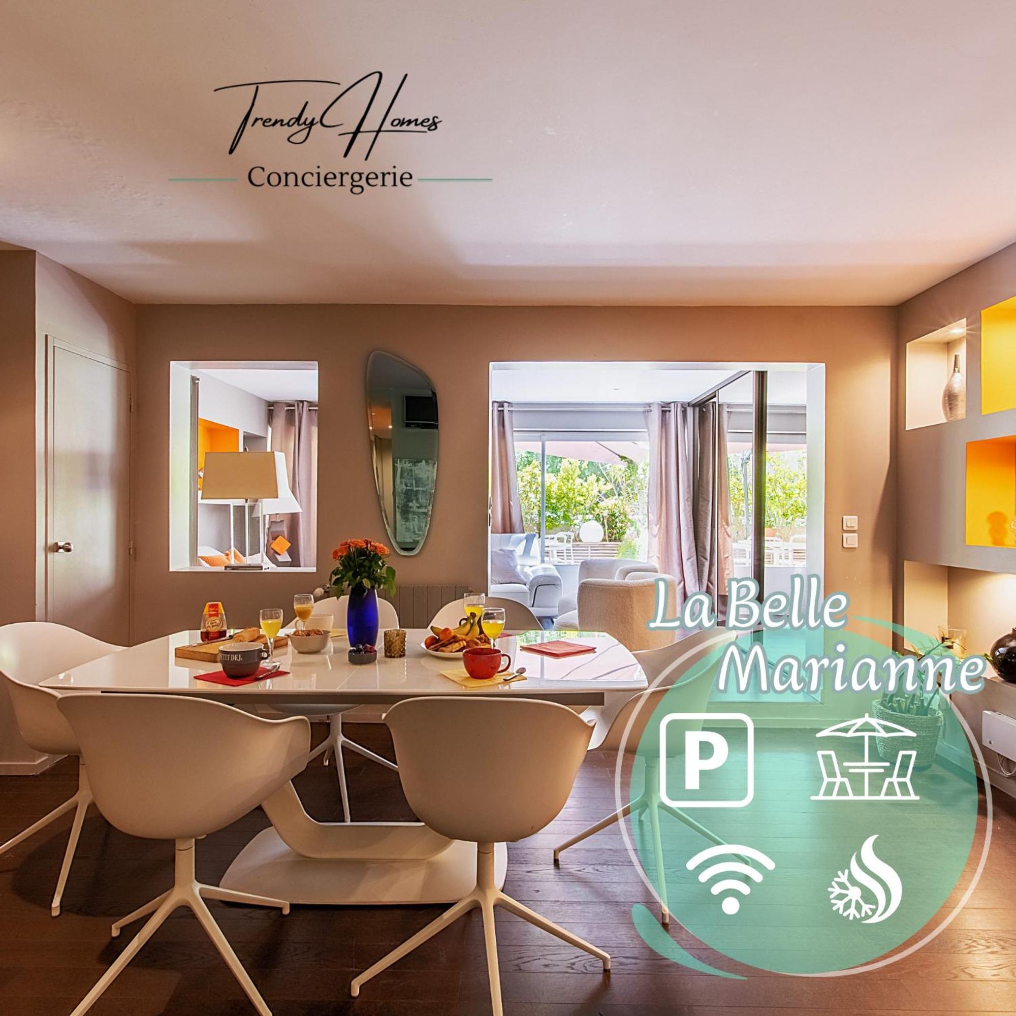 Montpellier-2Chambres-Grande Terrasse-Garage Ngoại thất bức ảnh